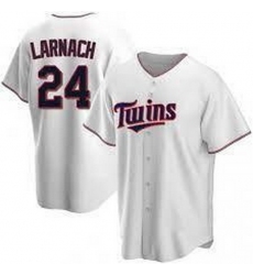 Minnesota Twins 24 Trevor Larnach White Jersey