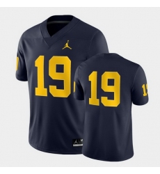 Michigan Wolverines Navy Game Men'S Jersey (1)