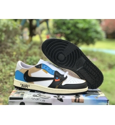 Air Jordan 1 x OFF-WHITE AJ1 OW UN Men Shoes 110