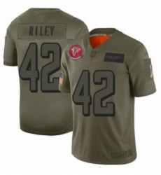 Womens Atlanta Falcons 42 Duke Riley Limited Camo 2019 Salute to Service Football Jersey