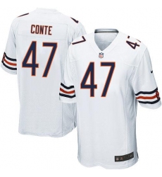 Nike NFL Chicago Bears #47 Chris Conte White Youth Limited Road Jersey