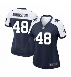 Women Dallas Cowboys Daryl Johnston 84 Nike Thanksgivens Limited Jersey