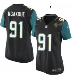 Womens Nike Jacksonville Jaguars 91 Yannick Ngakoue Game Black Alternate NFL Jersey