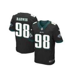 Nike Philadelphia Eagles 98 Connor Barwin Black Elite NFL Jersey