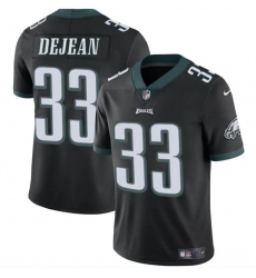 Youth Philadelphia Eagles 33 Cooper DeJean Black 2024 Draft Vapor Untouchable Limited