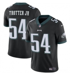 Youth Philadelphia Eagles 54 Jeremiah Trotter Jr Black 2024 Draft Vapor Untouchable Limited Stitched Football Jersey