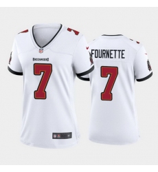 Women Nike Tampa Bay Buccaneers 7 Leonard Fournette White Vapor Limited Jersey