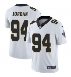 Youth New Orleans Saints 94 Cameron Jordan White Vapor Untouchable Limited Stitched Jersey 