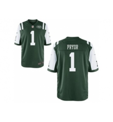 Nike New York Jets 1 Calvin Pryor Green Elite NFL Jersey