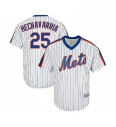 Youth New York Mets 25 Adeiny Hechavarria Authentic White Alternate Cool Base Baseball Jersey 