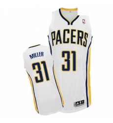 Womens Adidas Indiana Pacers 31 Reggie Miller Authentic White Home NBA Jersey