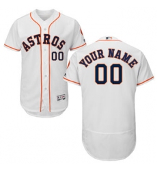 Men Women Youth All Size Houston Astros Cusom Flex Base Jersey White