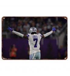 Dallas Cowboys Aluminum Sign 12x8 Inch Trevon Diggs 001