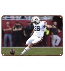 Los Angeles Raiders Aluminum Sign 12x8 Inch Daniel Carlson 005