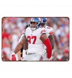 New York Giants Aluminum Sign 12x8 Inch Dexter Lawrence 005