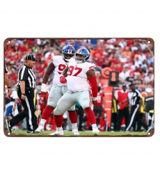 New York Giants Aluminum Sign 12x8 Inch Dexter Lawrence 006