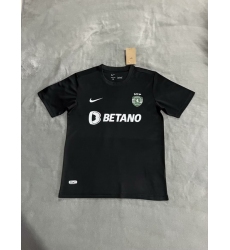 Men 2024 2025 Soccer Jersey Lisbon Black