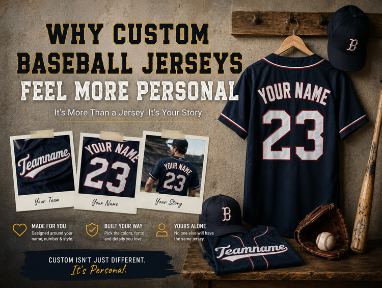 Why Custom Baseball Jerseys Feel More Personal