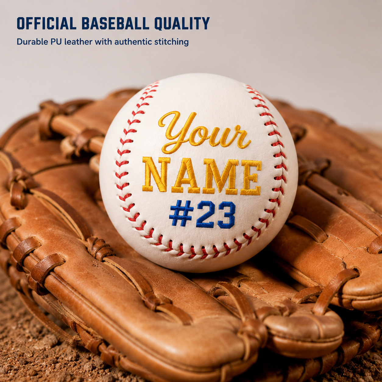 MVP Pro-Embroidered Baseball (Fully custom)