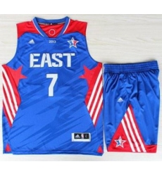 2013 All-Star Eastern Conference New York Knicks 7 Carmelo Anthony Blue Revolution 30 Swingman NBA Suits