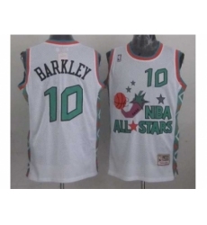 NBA 96 All Star #10 Barkley White Jerseys