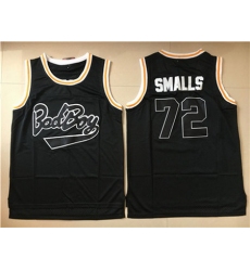 Bad Boy 72 Biggie Smalls Black Movie Basketball Jersey