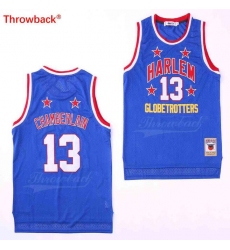 WILT CHAMBERLAIN 13 HARLEM GLOBETROTTERS BASKETBALL JERSEY