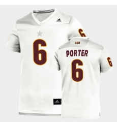 Men Arizona State Sun Devils Geordon Porter Replica White Football Jersey