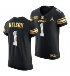 Florida Gators Reggie Nelson Black Golden Edition Jersey