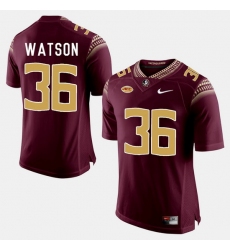 Florida State Seminoles Dekoda Watson College Football Garnet Jersey