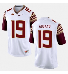 Florida State Seminoles Roberto Aguayo College Football White Jersey