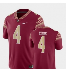 Men Florida State Seminoles Dalvin Cook 4 Garnet Game College Football Jersey