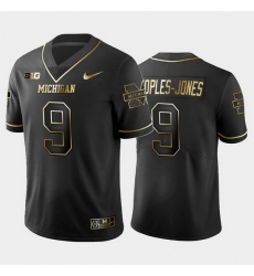 Michigan Wolverines Donovan Peoples Jones Black 2019 Golden Edition Men'S Jersey