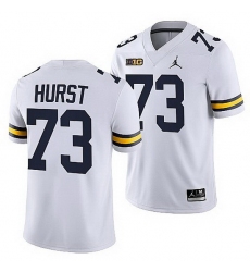 Michigan Wolverines Maurice Hurst White Nfl Alumni Men Jersey