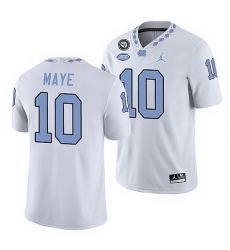 North Carolina Tar Heels Drake Maye White Game Football Replica Jersey