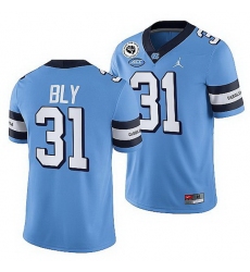 North Carolina Tar Heels Dre Bly Blue College Football Alumni Jersey