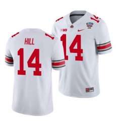 Ohio State Buckeyes K.J. Hill White 2021 Sugar Bowl College Football Jersey