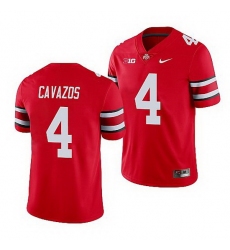 Ohio State Buckeyes Lejond Cavazos Scarlet Game Men'S Jersey