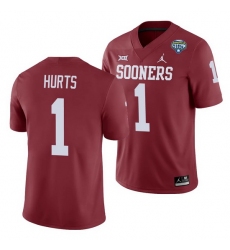 Oklahoma Sooners Jalen Hurts Crimson 2020 Cotton Bowl Men'S Jersey