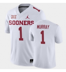 Oklahoma Sooners Kyler Murray White Away Men'S Jersey