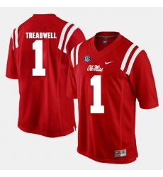 Laquon Treadwell Red Ole Miss Rebels Alumni Football Game Jersey