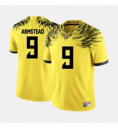 Men Oregon Ducks Arik Armstead College Football Yellow Jersey