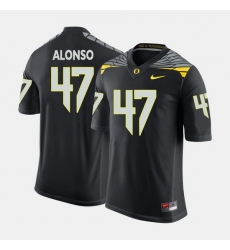 Men Oregon Ducks Kiko Alonso College Football Black Jersey