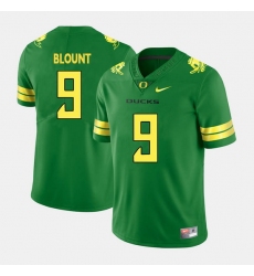 Men Oregon Ducks Legarrette Blount College Football Green Jersey