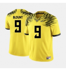 Men Oregon Ducks Legarrette Blount College Football Yellow Jersey