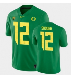 Men Oregon Ducks Tyler Shough College Football Green Game Jersey