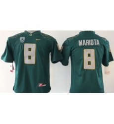 NCAA Oregon Ducks #8 Mariota Dark green jerseys