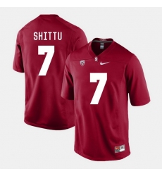 Men Stanford Cardinal Aziz Shittu College Football Cardinal Jersey