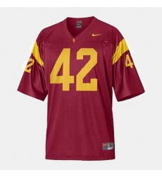 Men Usc Trojans Ronnie Lott College Football Red Jersey