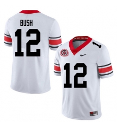 2020 Men #12 Tommy Bush Georgia Bulldogs 1980 National Champions 40th Anniversary College Football